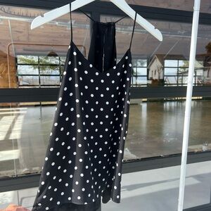 Express Black Garment with White Label